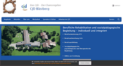 Desktop Screenshot of cjd-blaesiberg.de